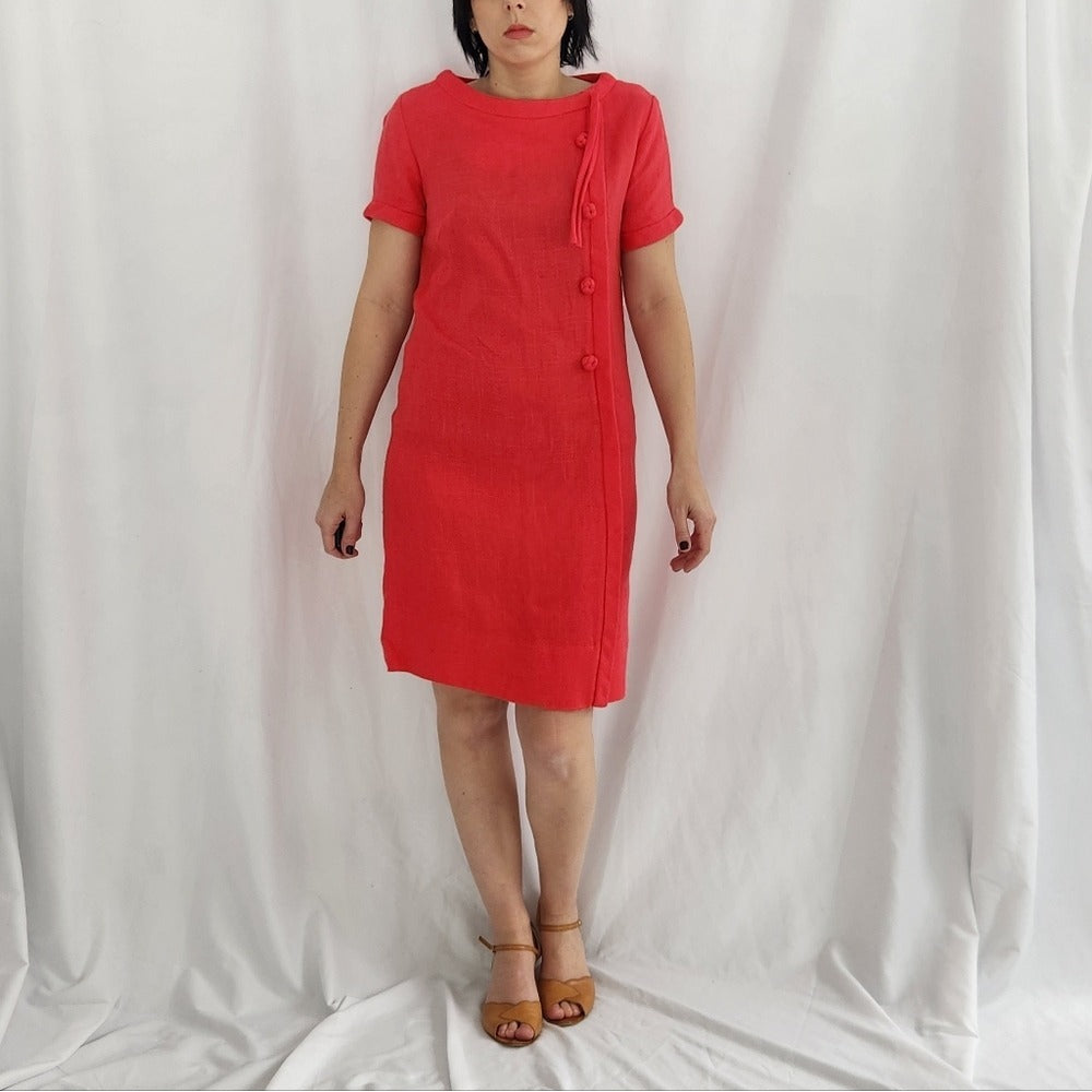 Vintage 60s Mod Knit Minidress