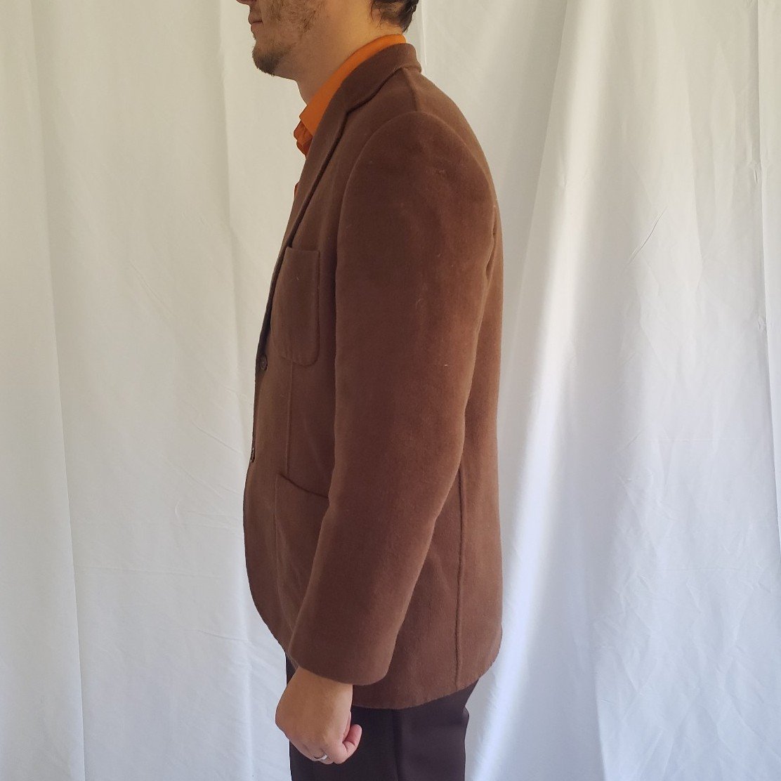 Vintage Handmade Brown Blazer