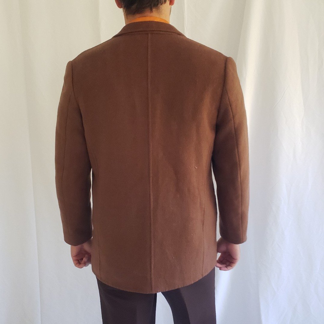 Vintage Handmade Brown Blazer