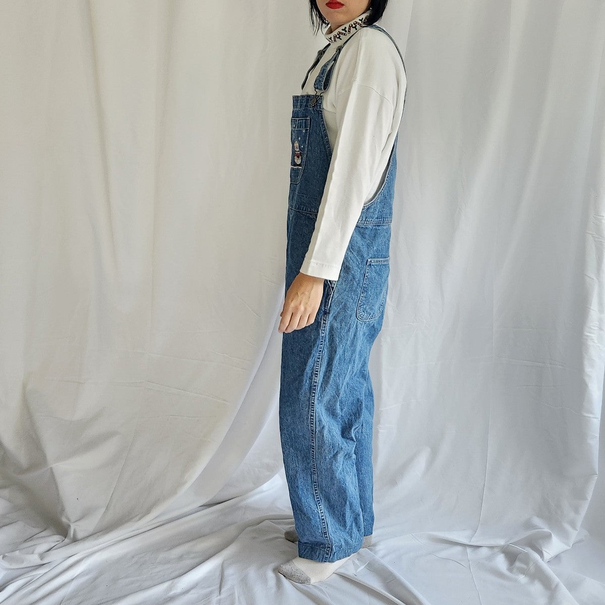 90s/00s Snowman Overalls