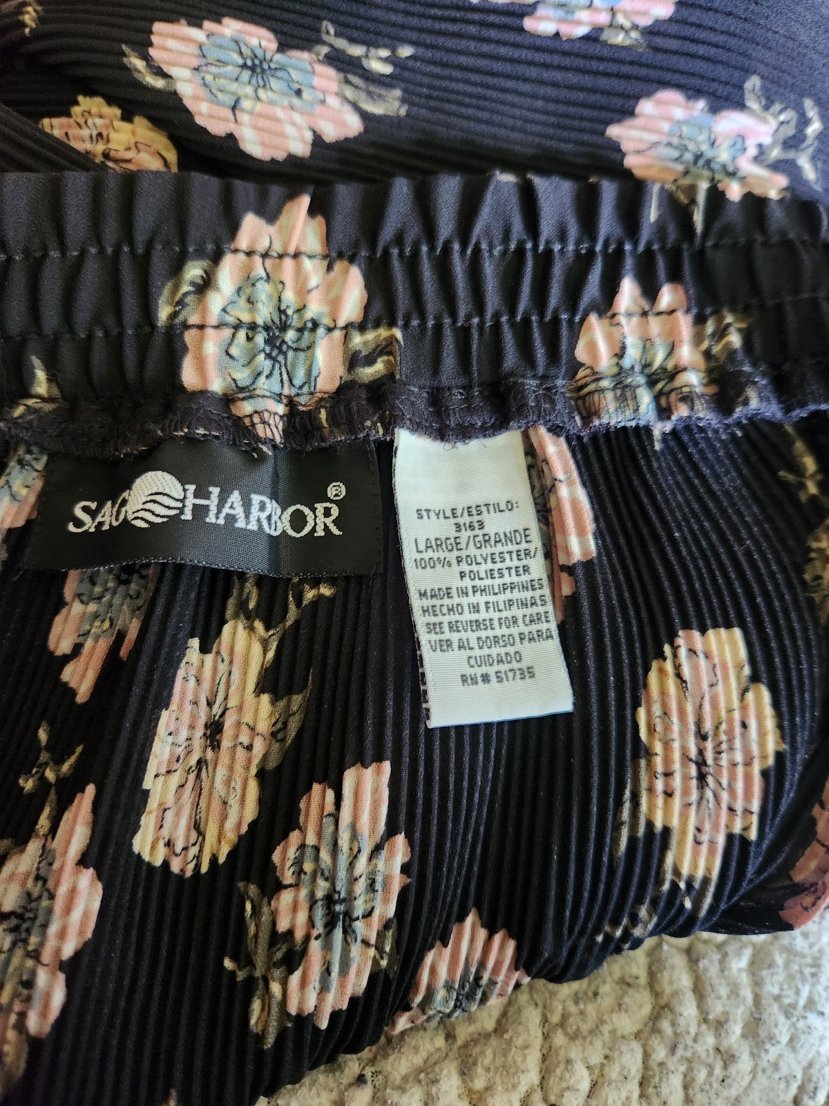 90s Sheer Black and Pink Floral Maxi Skirt