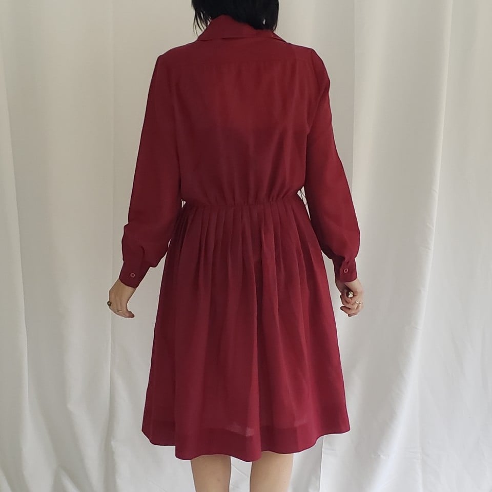 70s Pink Home Made Day Dress
