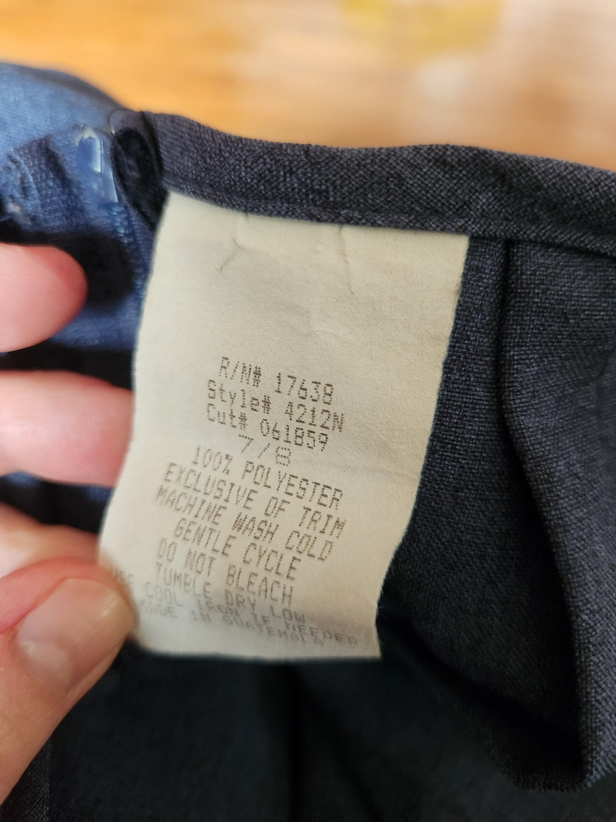 90s Black Rayon Pants and Tops Set