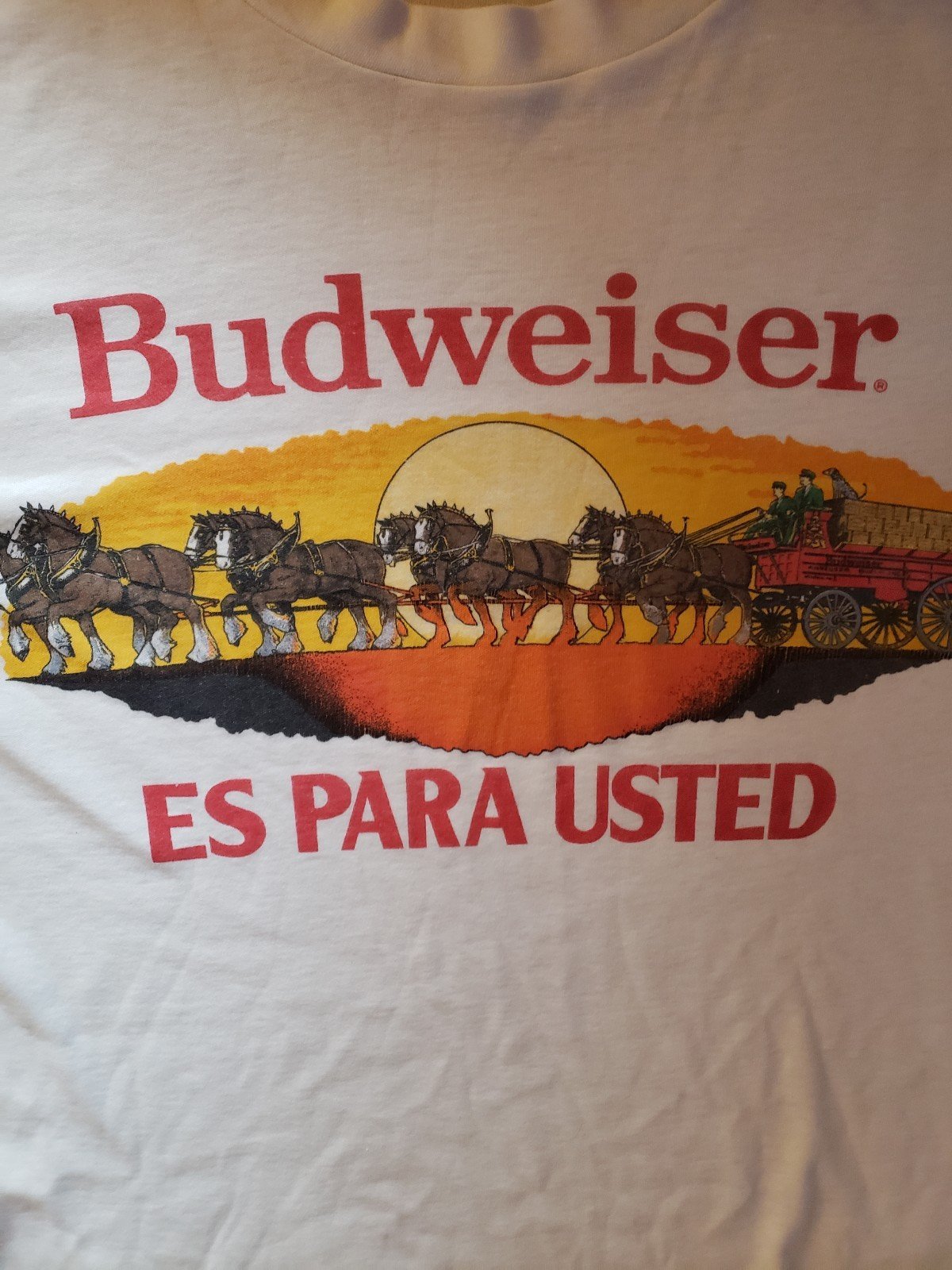 90s Budweiser en Espanol Long Sleeve Tee