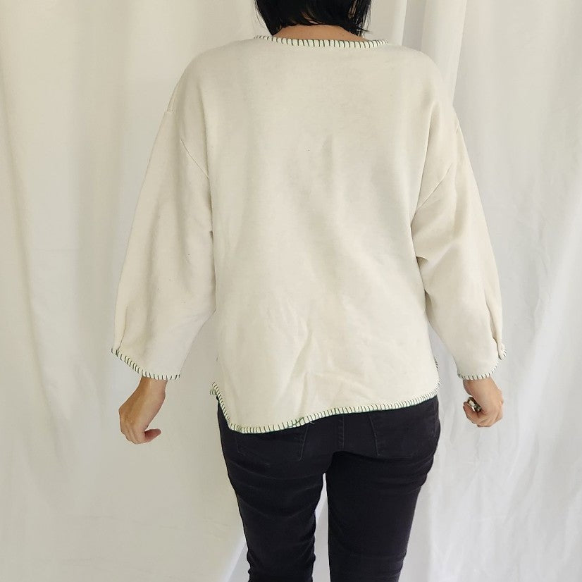 90s/00s Christmas Tree Sweatshirt