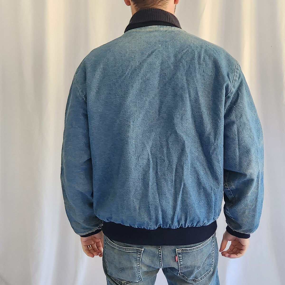 90s Denim Blanket Lined Jacket