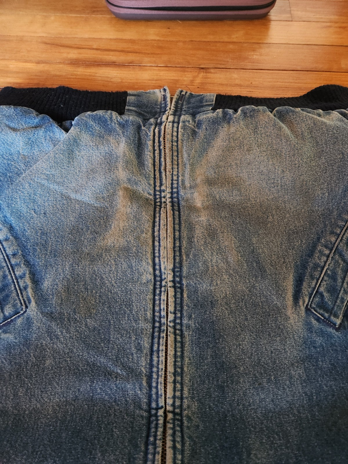 90s Denim Blanket Lined Jacket