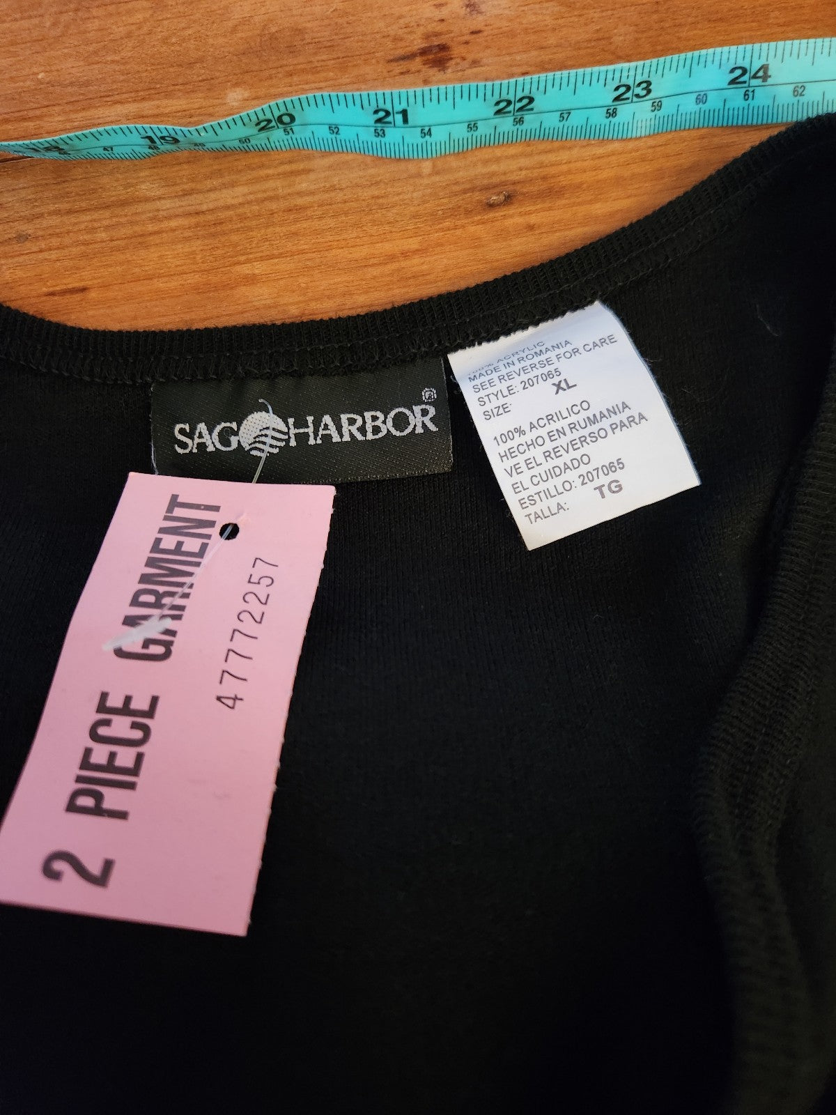 90s Deadstock Black Jumper Dress