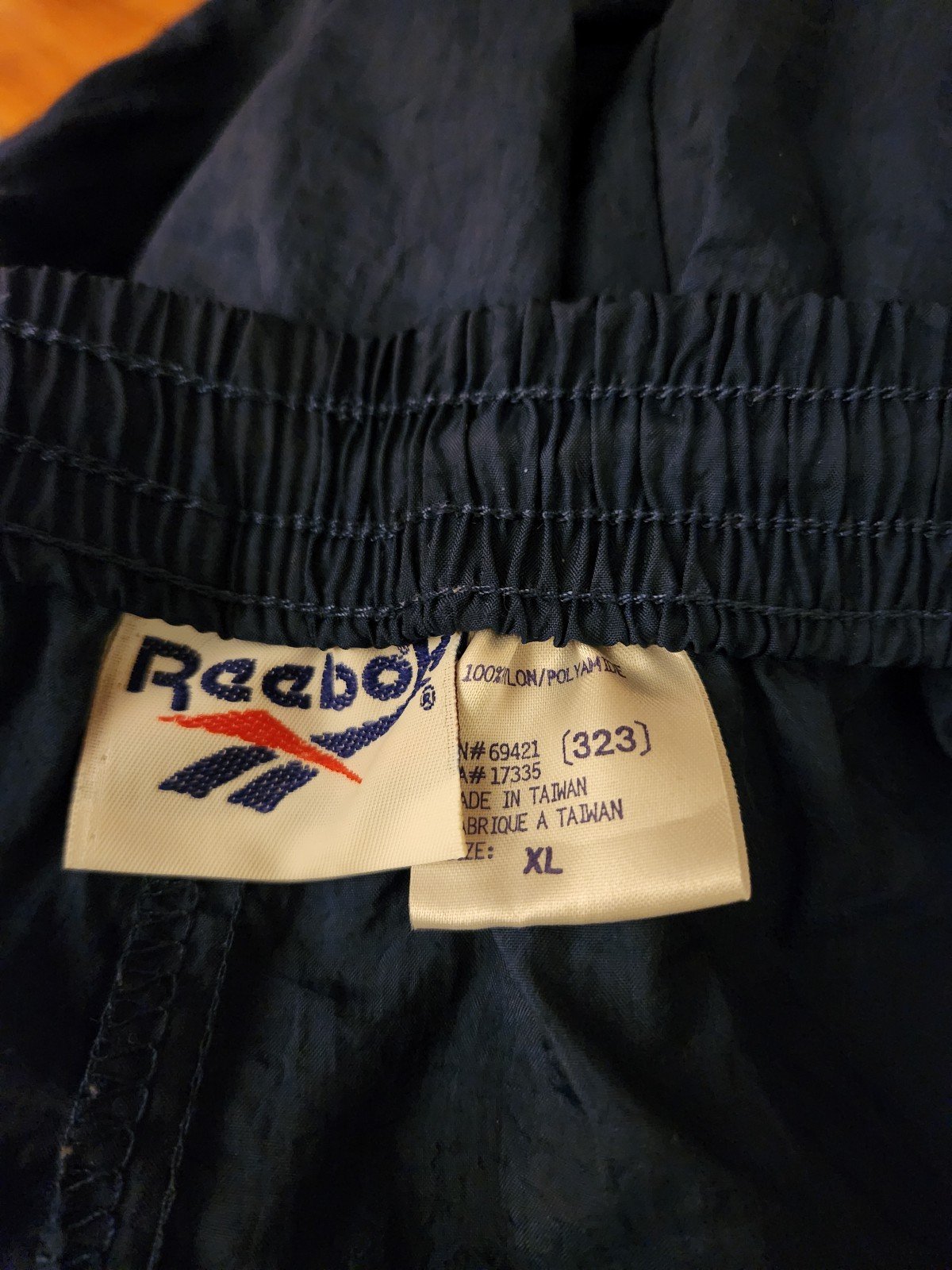 90s/Y2K Reebok Blue Windpants