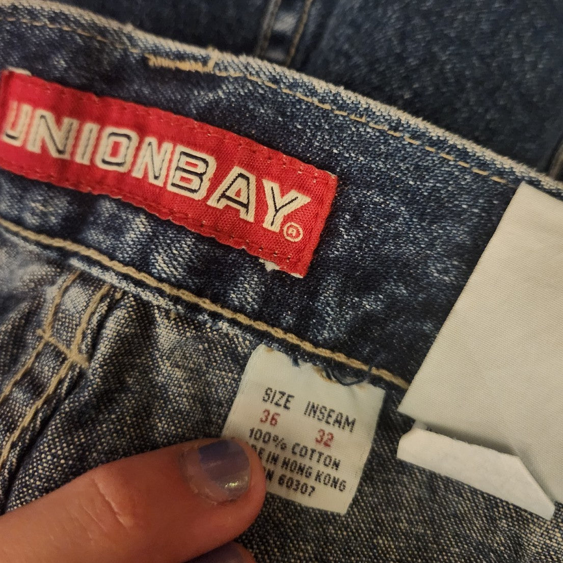 Y2K Unionbay Double Knee Jeans