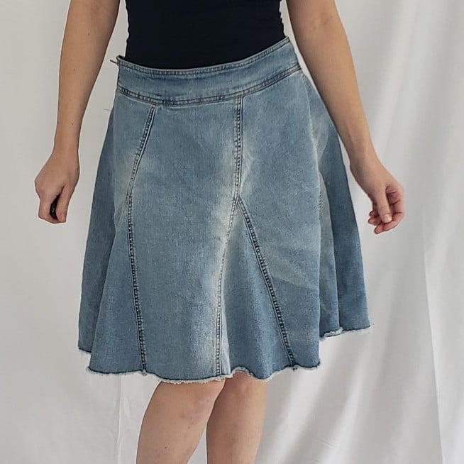 Y2K Denim Skirt