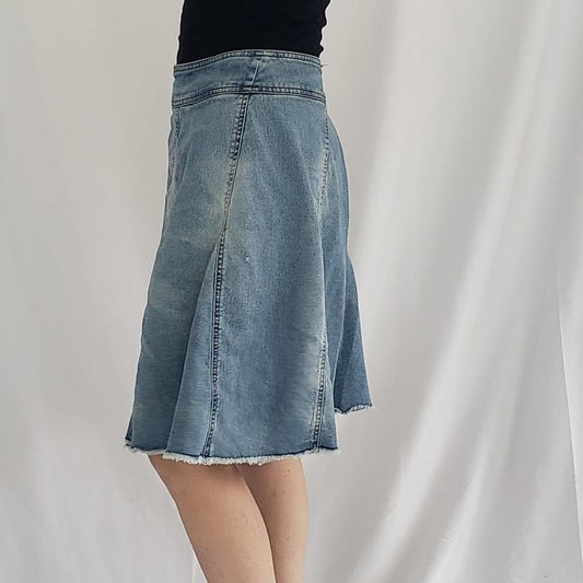 Y2K Denim Skirt