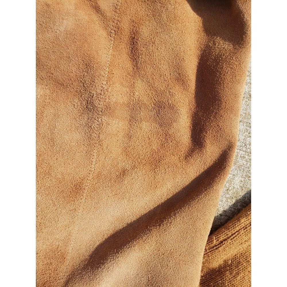 70s Kmart Suede n Knit Butterfly Jacket