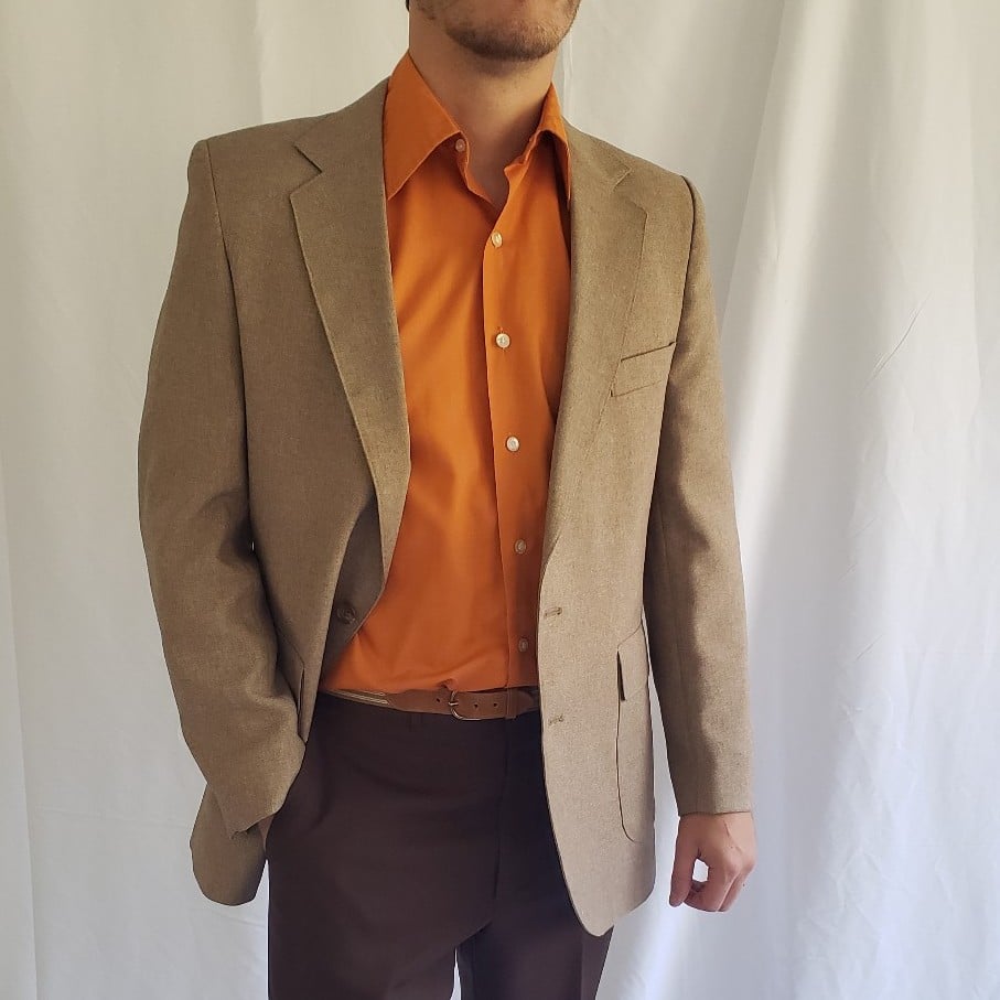 80s Brown Levi's Blazer