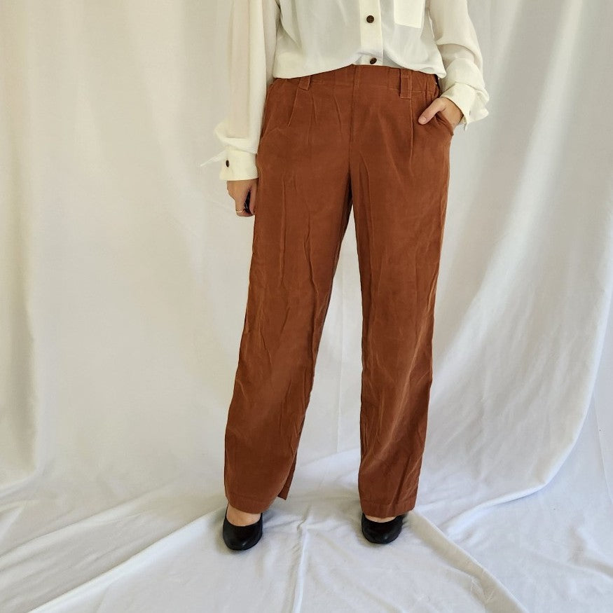 90s(?) Home Made Corduroy Pants and Shacket Set