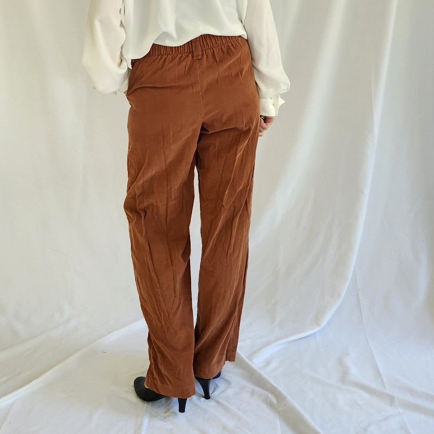 90s(?) Home Made Corduroy Pants and Shacket Set