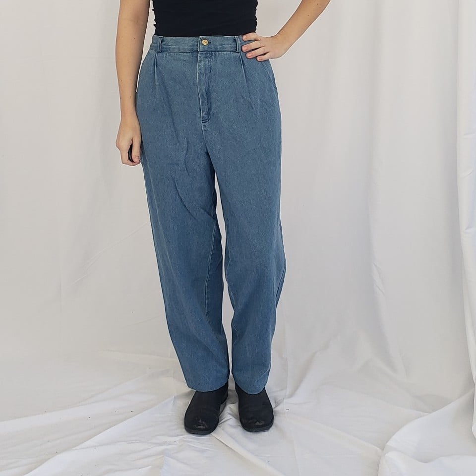 90s City Girl Sport Denim Top and Jeans Set