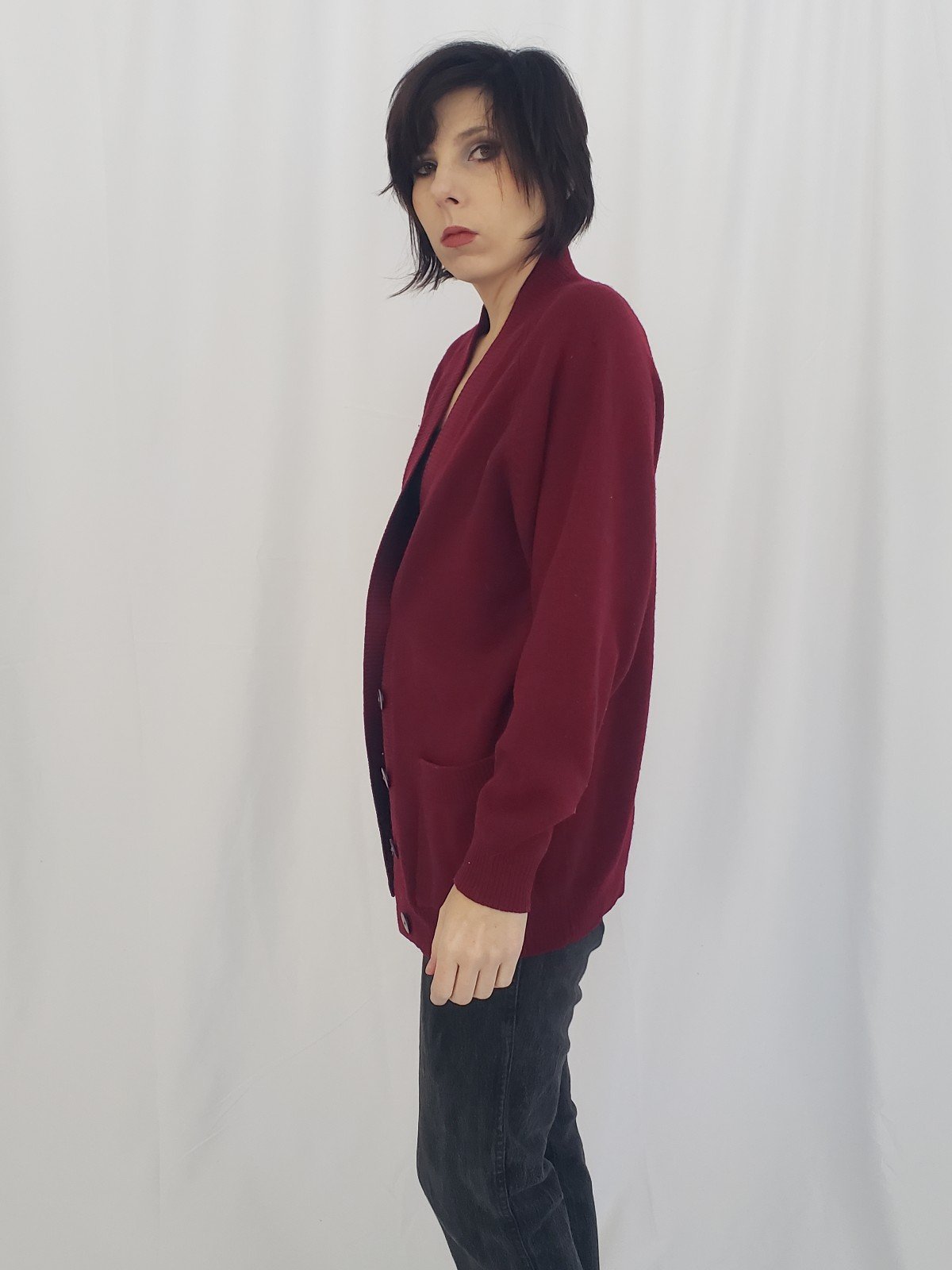 90s Casual Corner Lambswool Cardigan