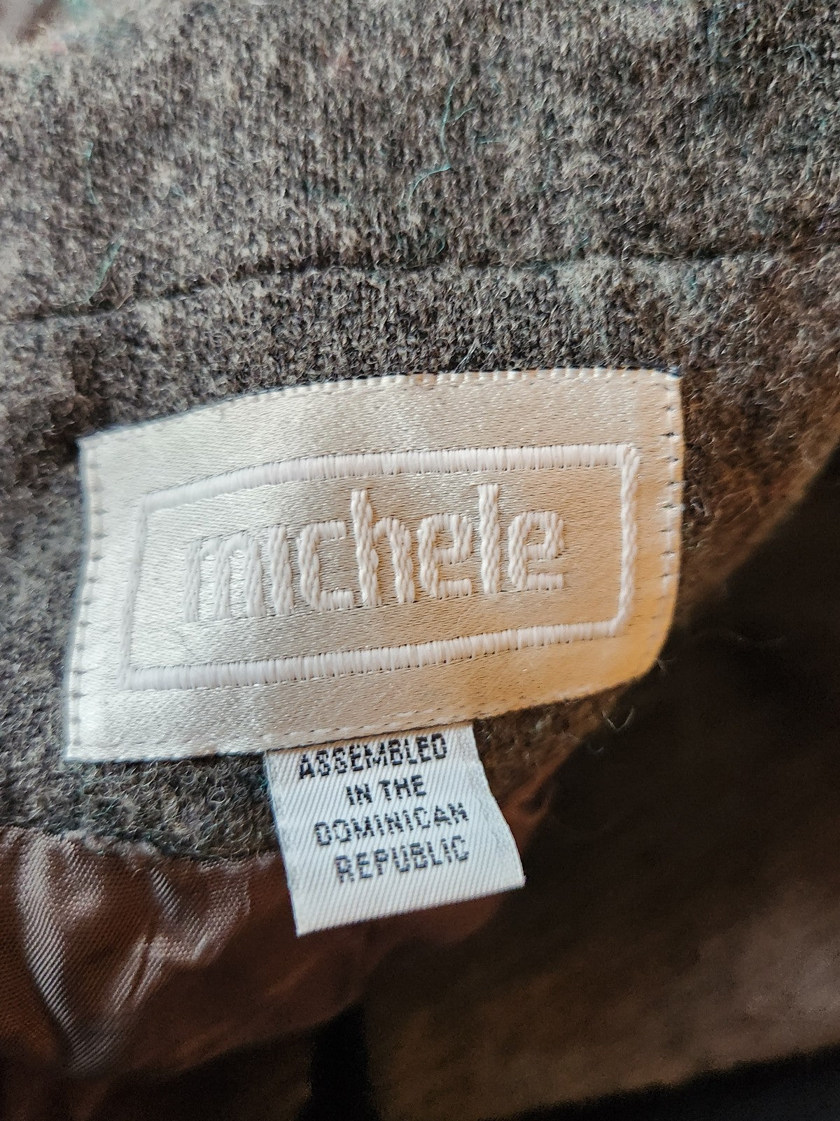 90s Gray Wool Blazer