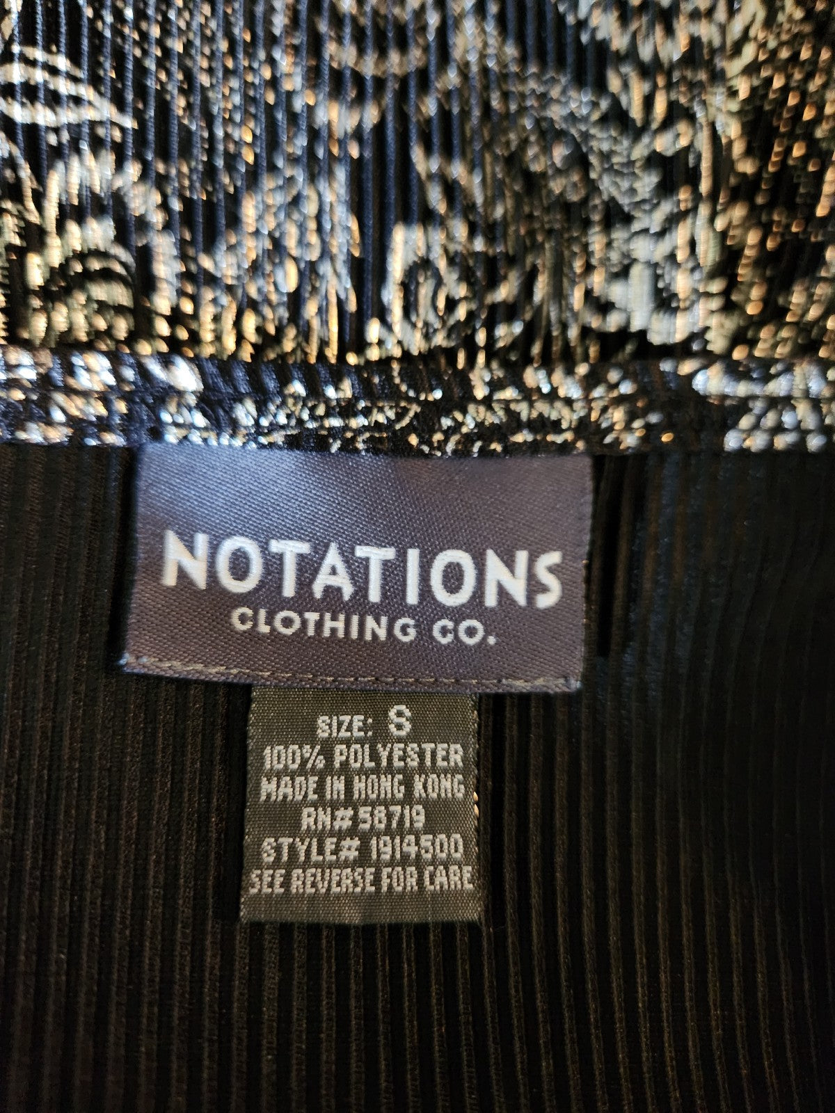 00s Black and Silver Whimsigoth Tee