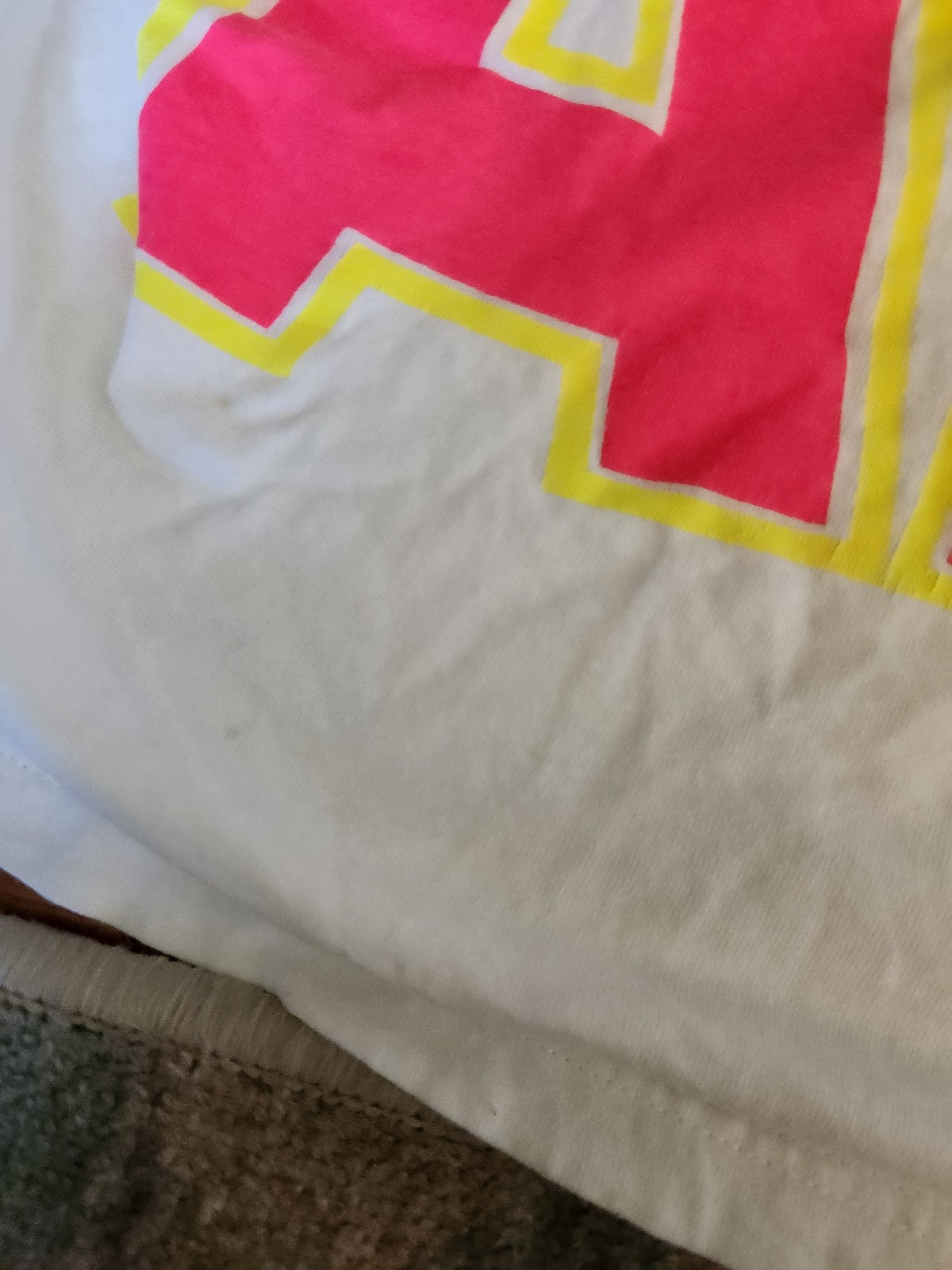 90s ASU Hot Pink Cropped Tee