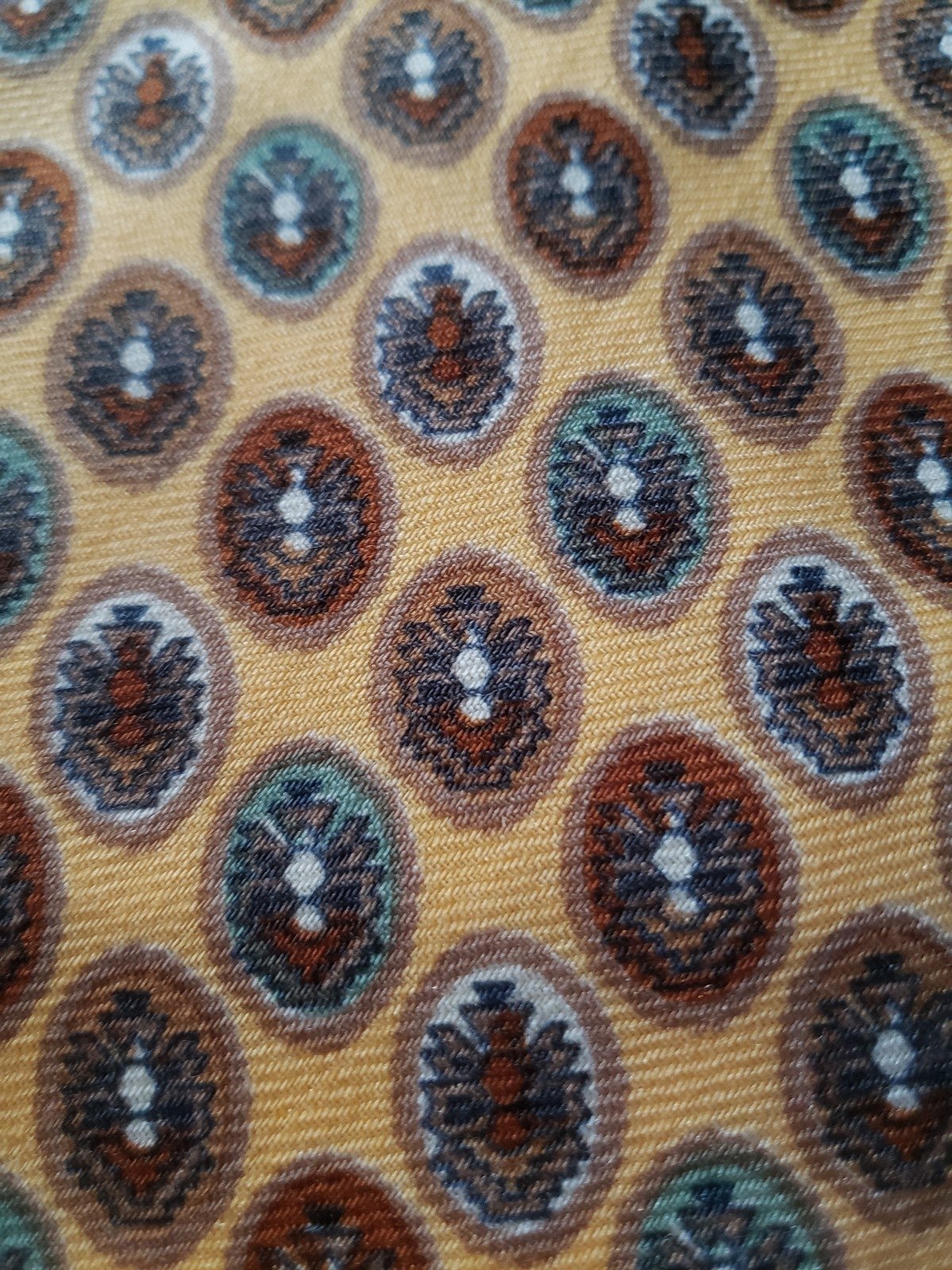 Vintage 80s Saks Fifth Avenue Wool Tie