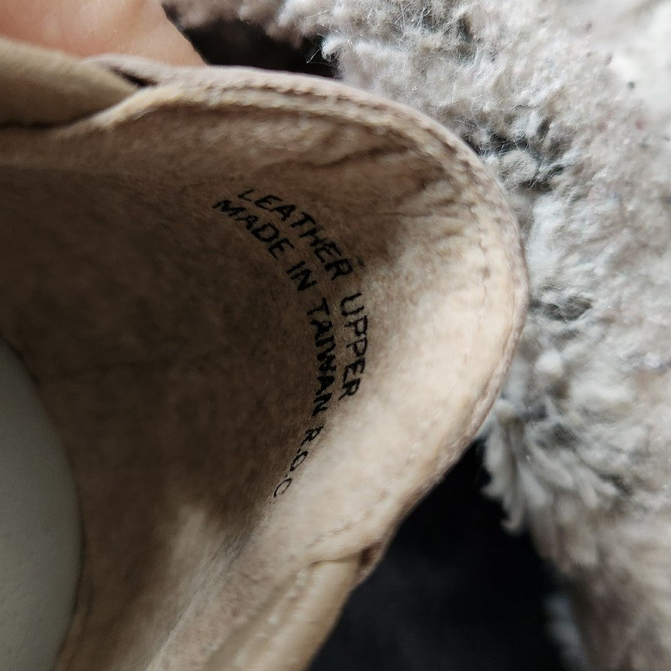 80s Tan Leather Flats