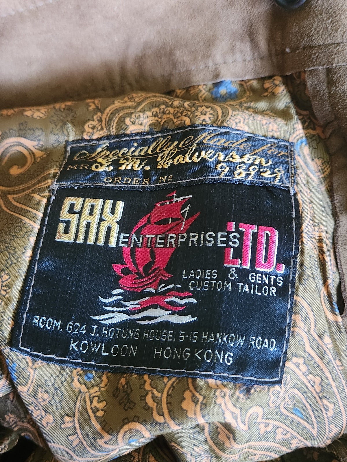70s Tan Suede Pants