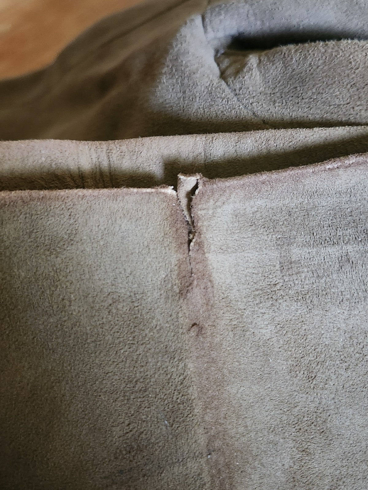 70s Tan Suede Pants