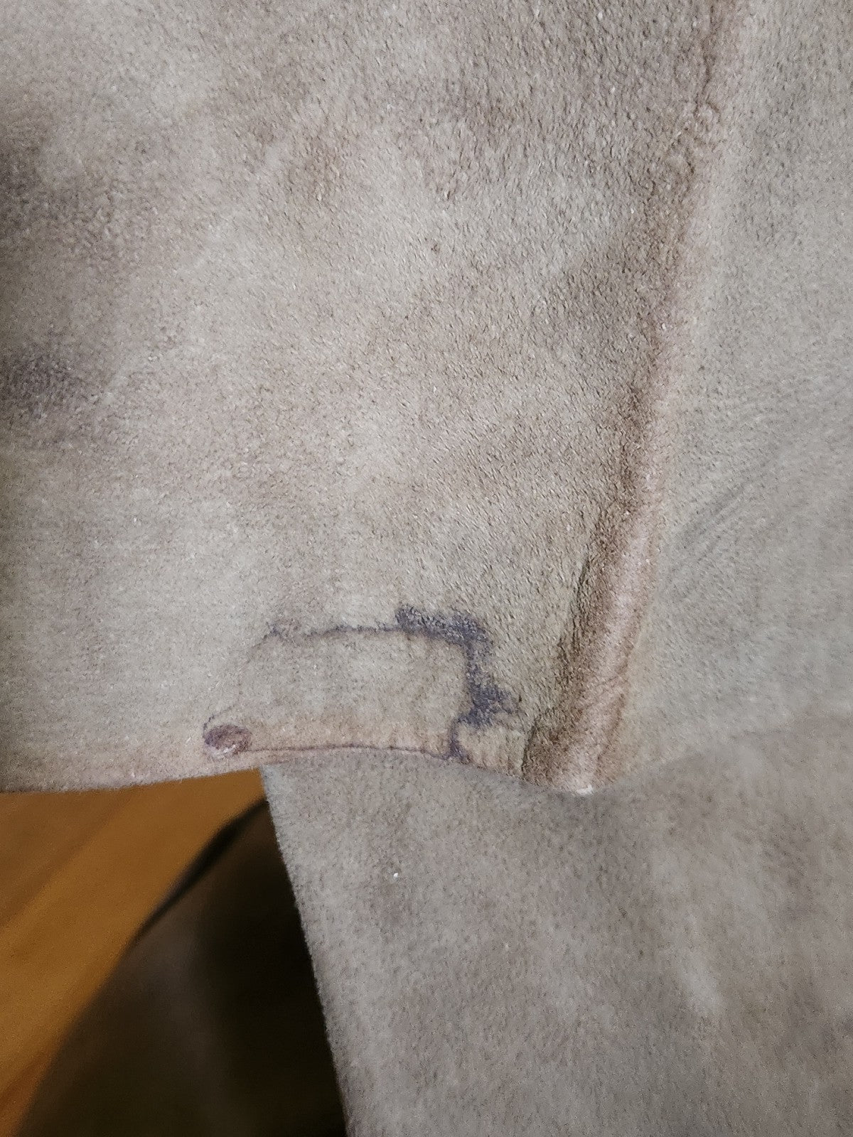 70s Tan Suede Pants