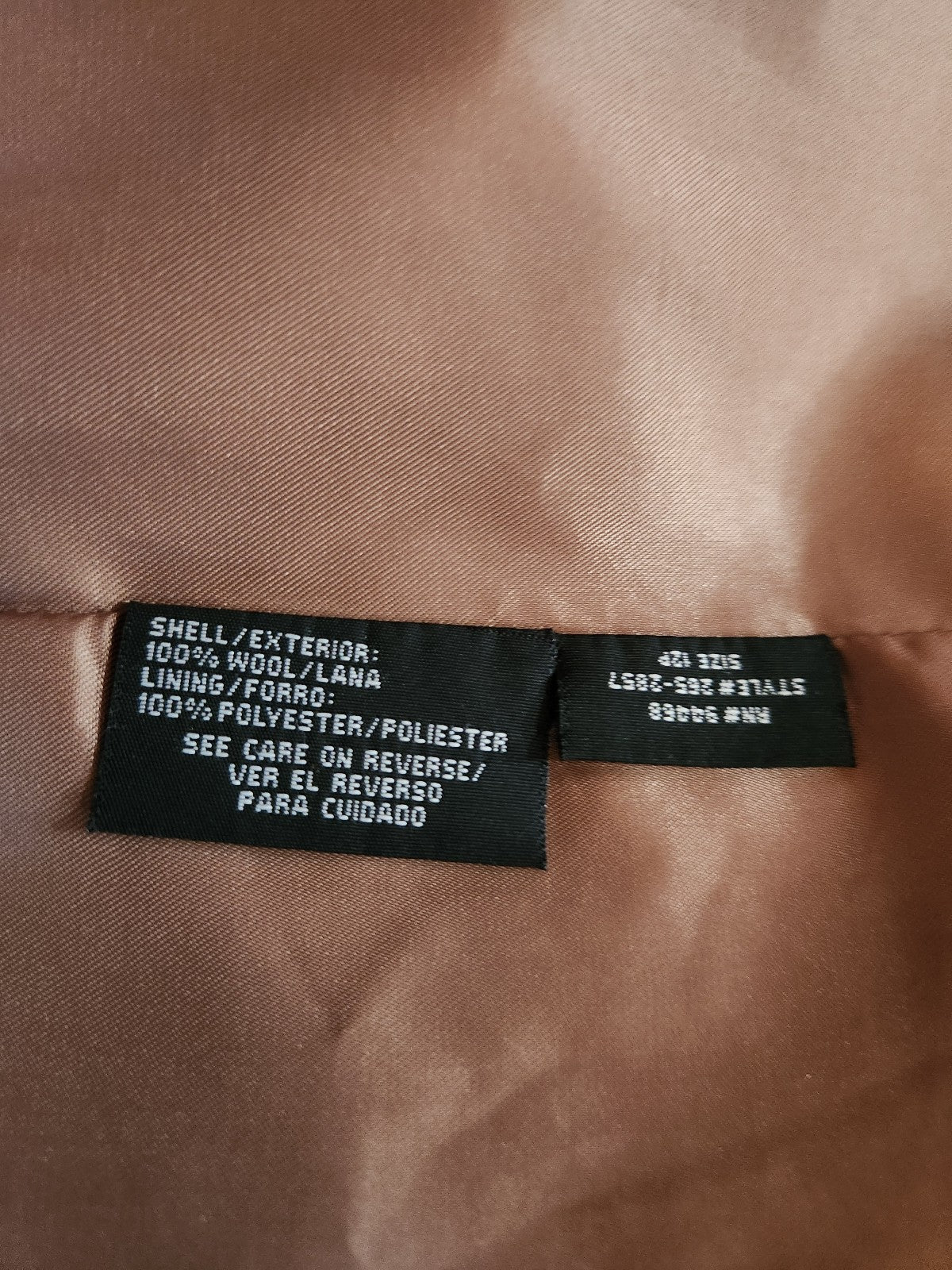 90s Brown Wool Overcoat