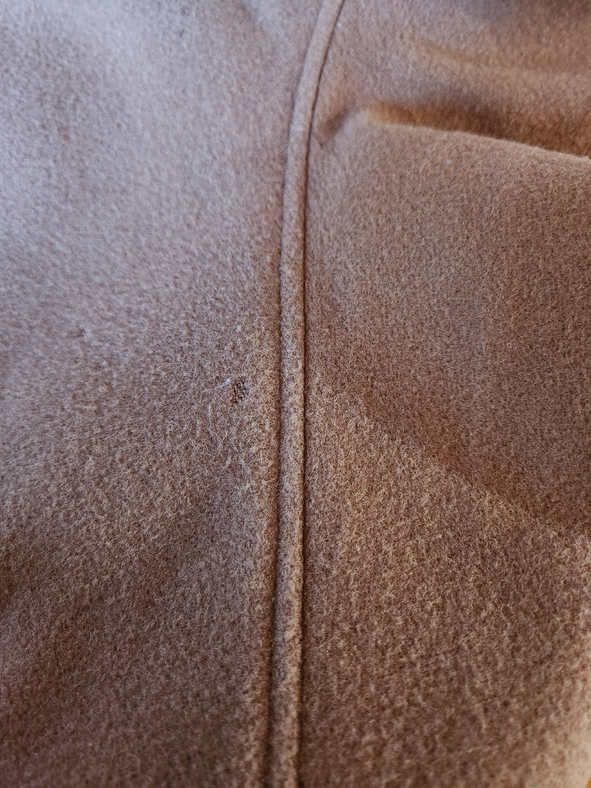 90s Brown Wool Overcoat