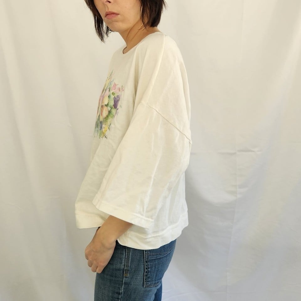 90s Floral Oversize Tee