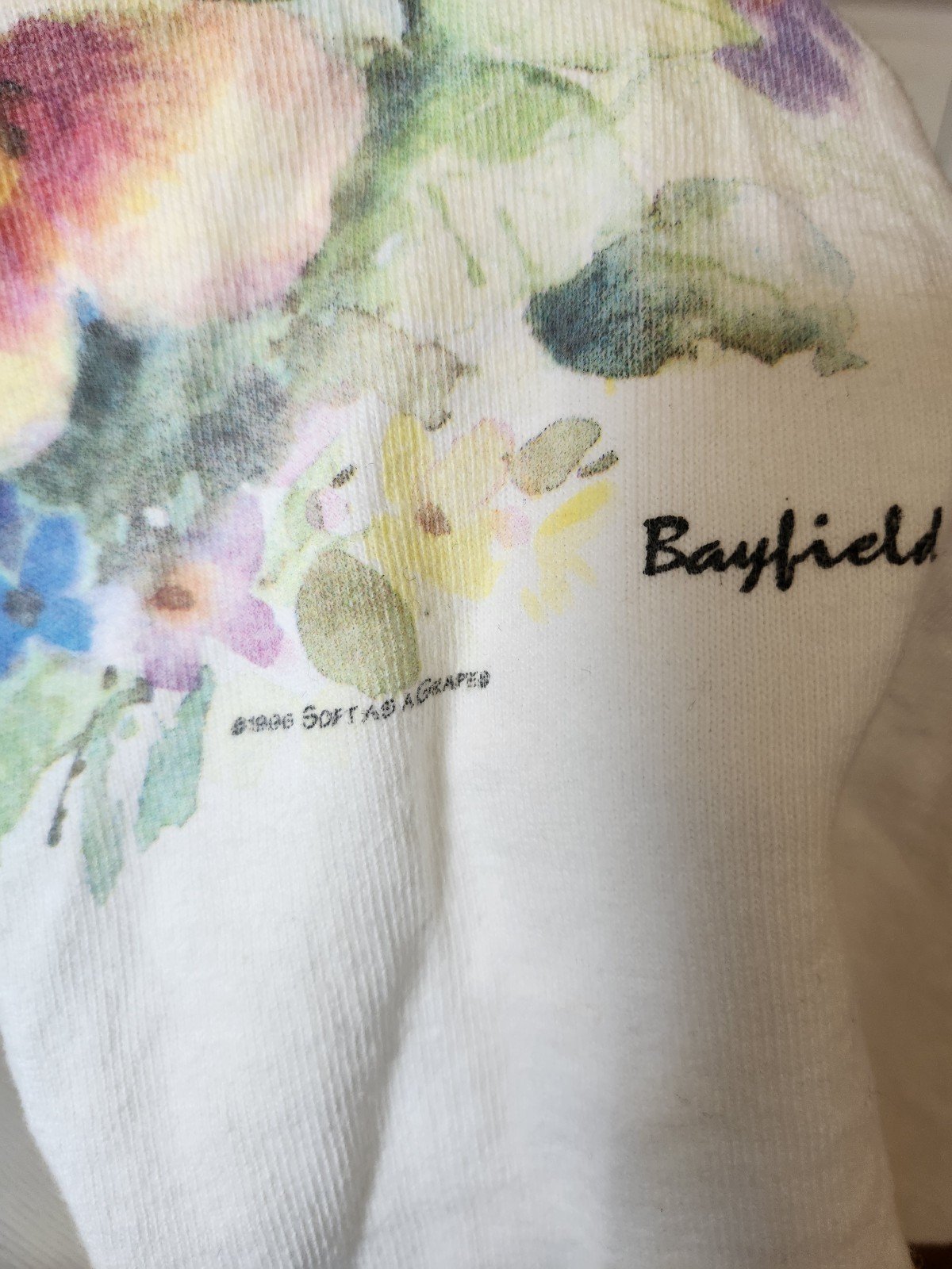 90s Floral Oversize Tee