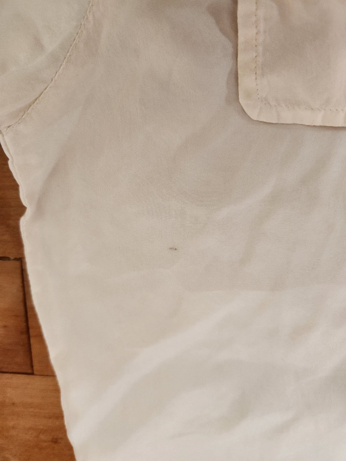 90s Cream Silk Blouse