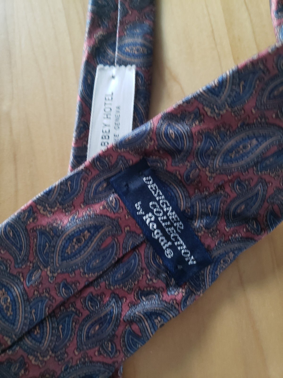 Vintage 80s Paisley Silk Tie