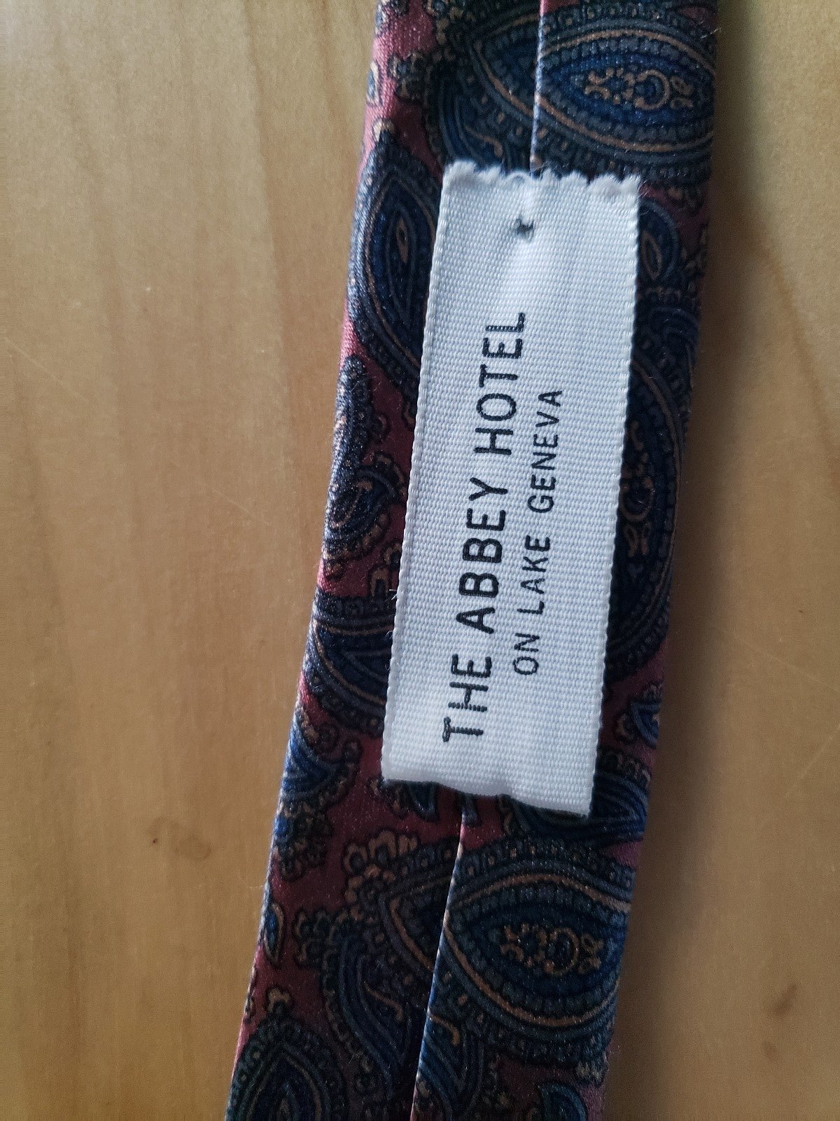 Vintage 80s Paisley Silk Tie