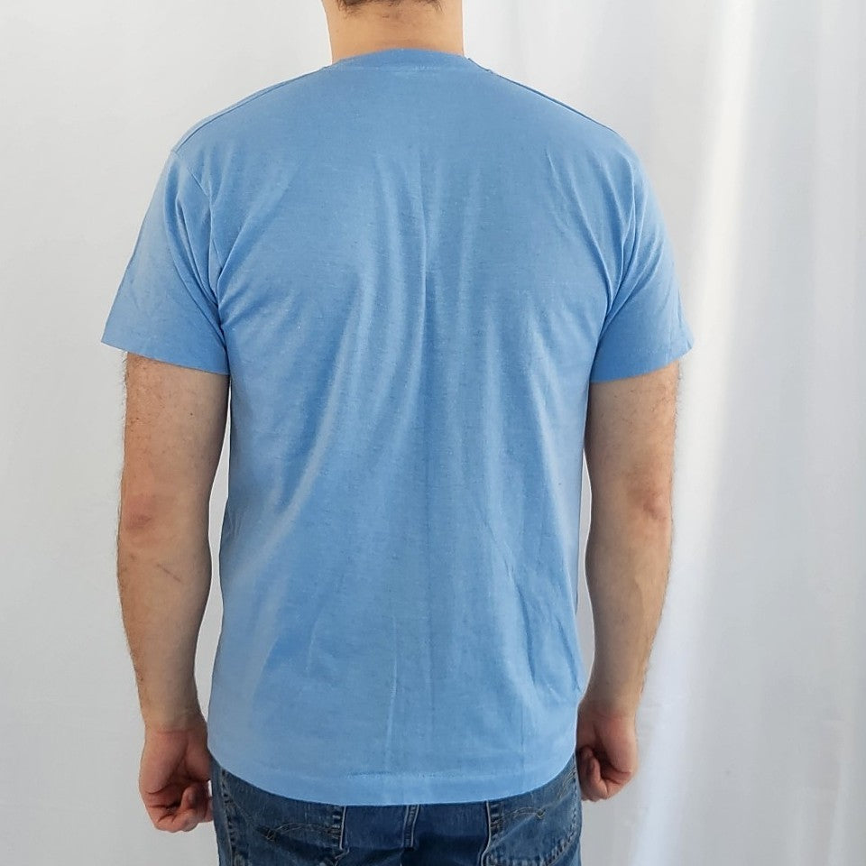 80s Blue Boy Scout Leader Tee