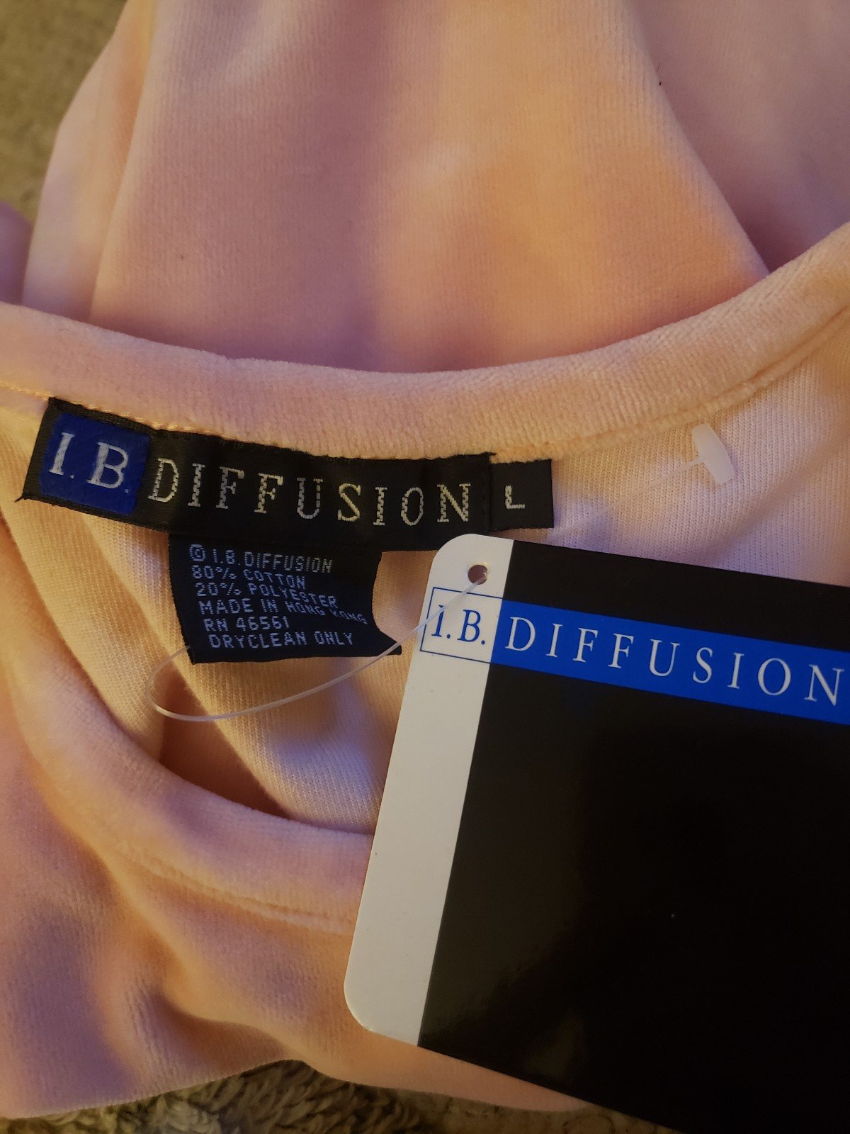 90s Deadstock Pink Terrycloth Tee