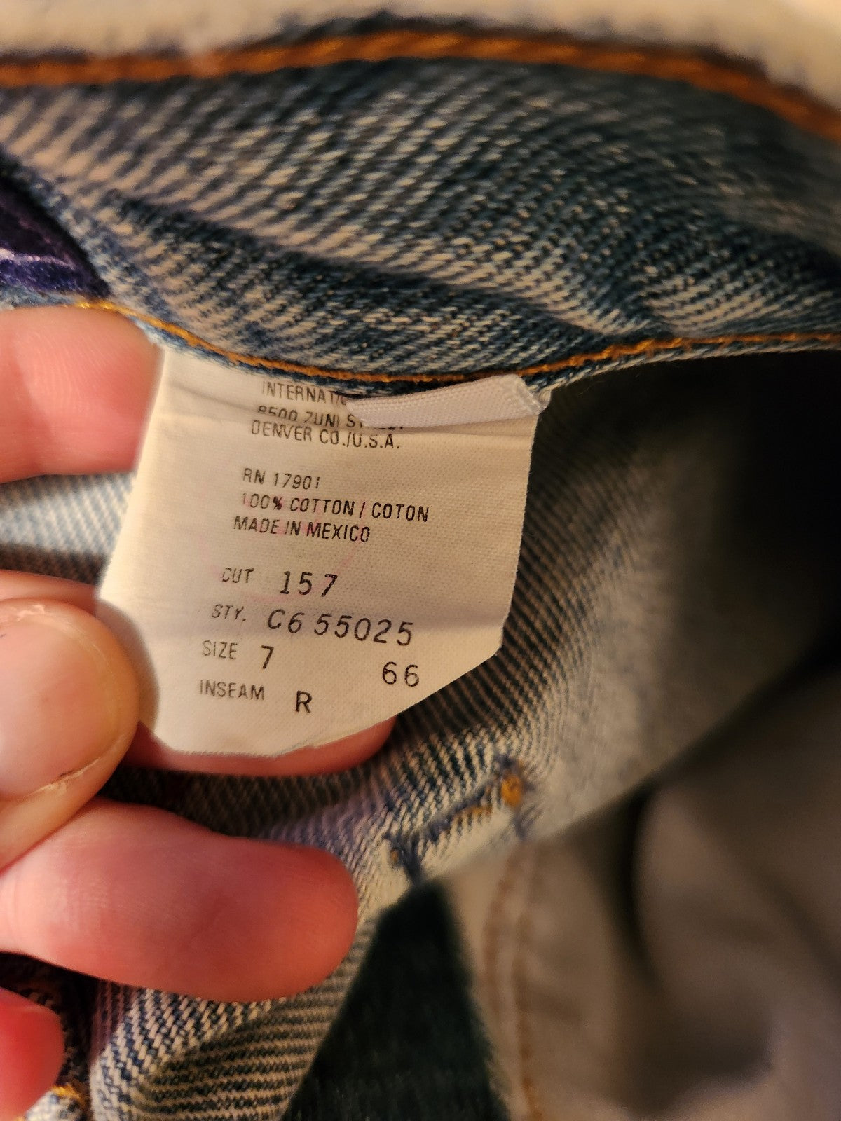 90s Cruel Girl "Loose" Fit Light Wash Jeans