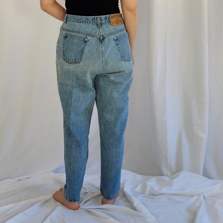 90s Classic Medium Wash Mom Jeans