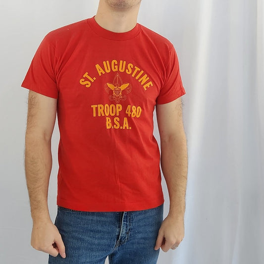 80s St Augustine Boy Scouts of America Tee