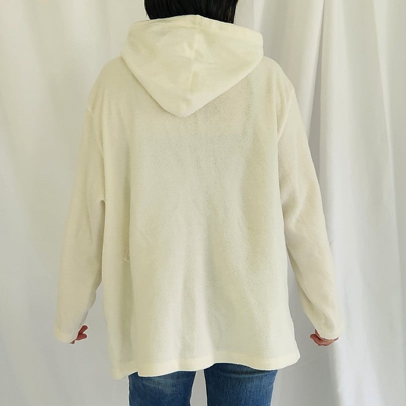 Y2K Tweety Bird Hooded Fleece Sweatshirt