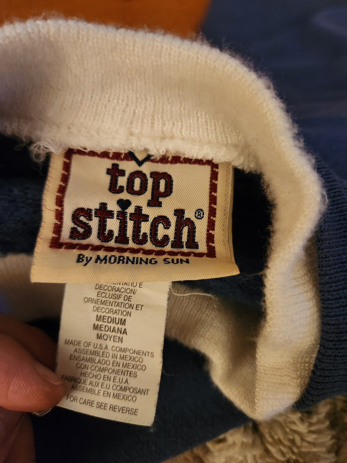 00s Snowman Roasting Marshmallows Sweatshirt