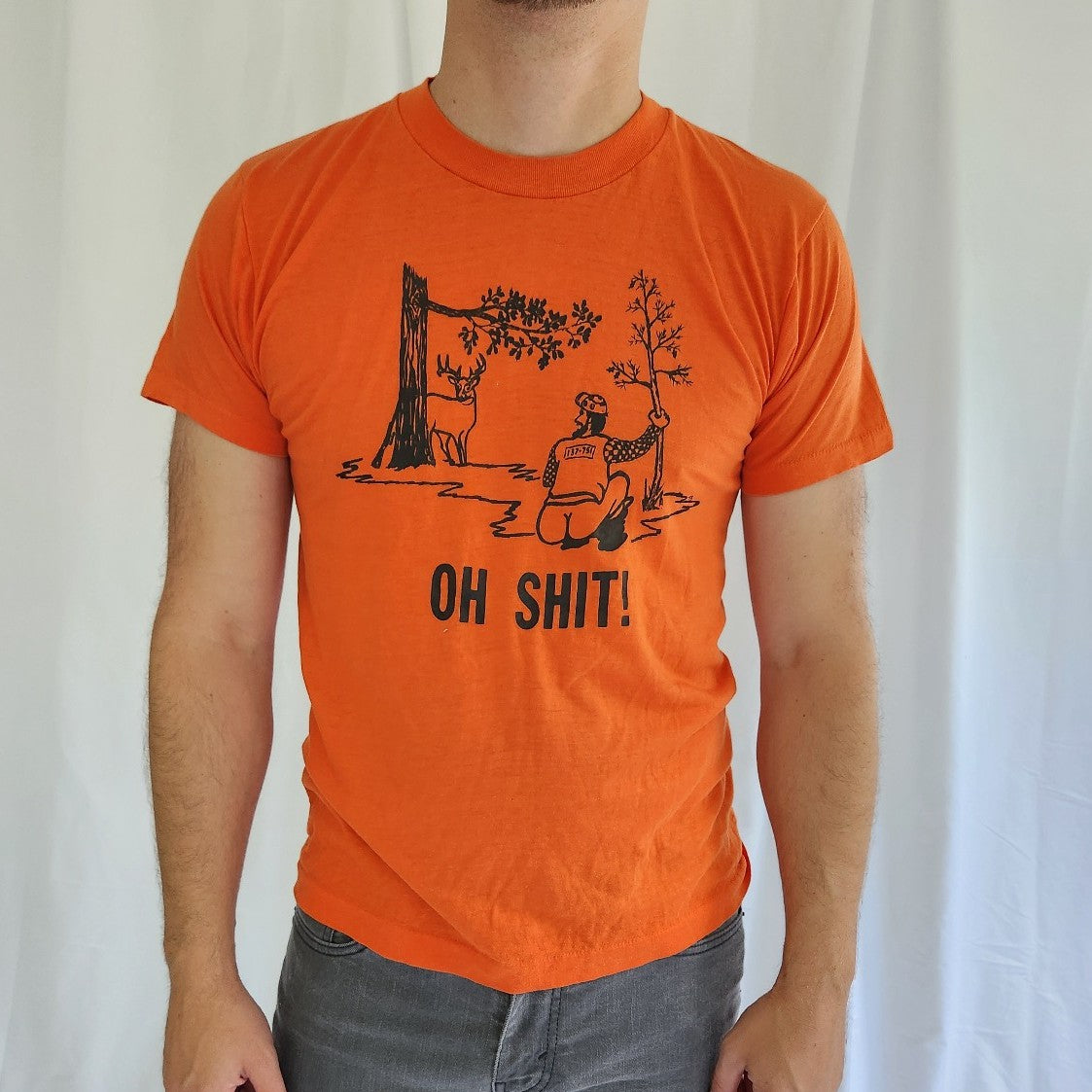 60s/70s Blue Plaid Pants