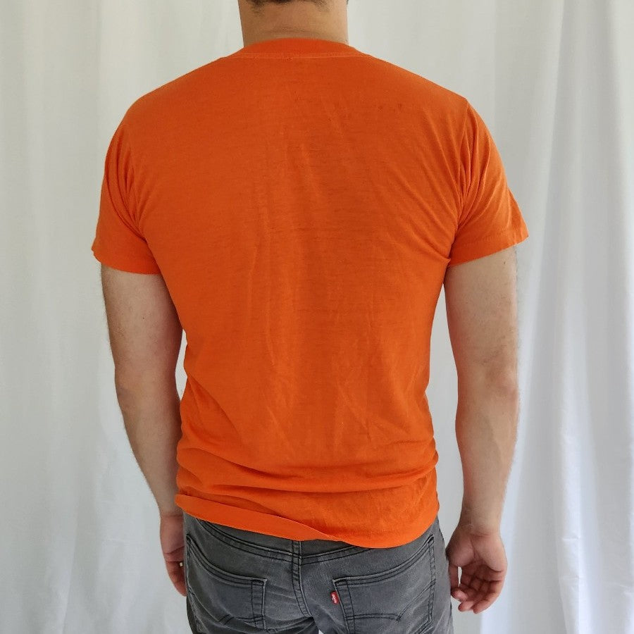 60s/70s Blue Plaid Pants