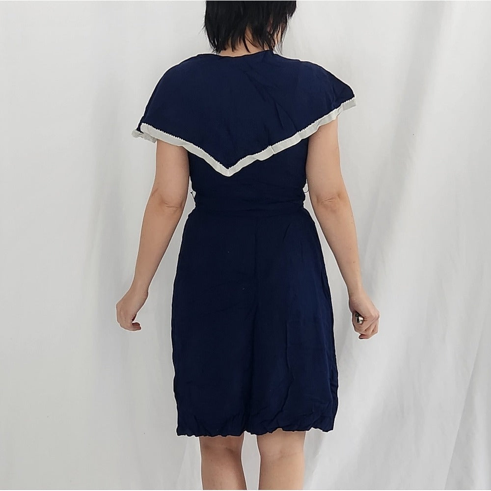 50s/60s Hand Made Blue Sundress