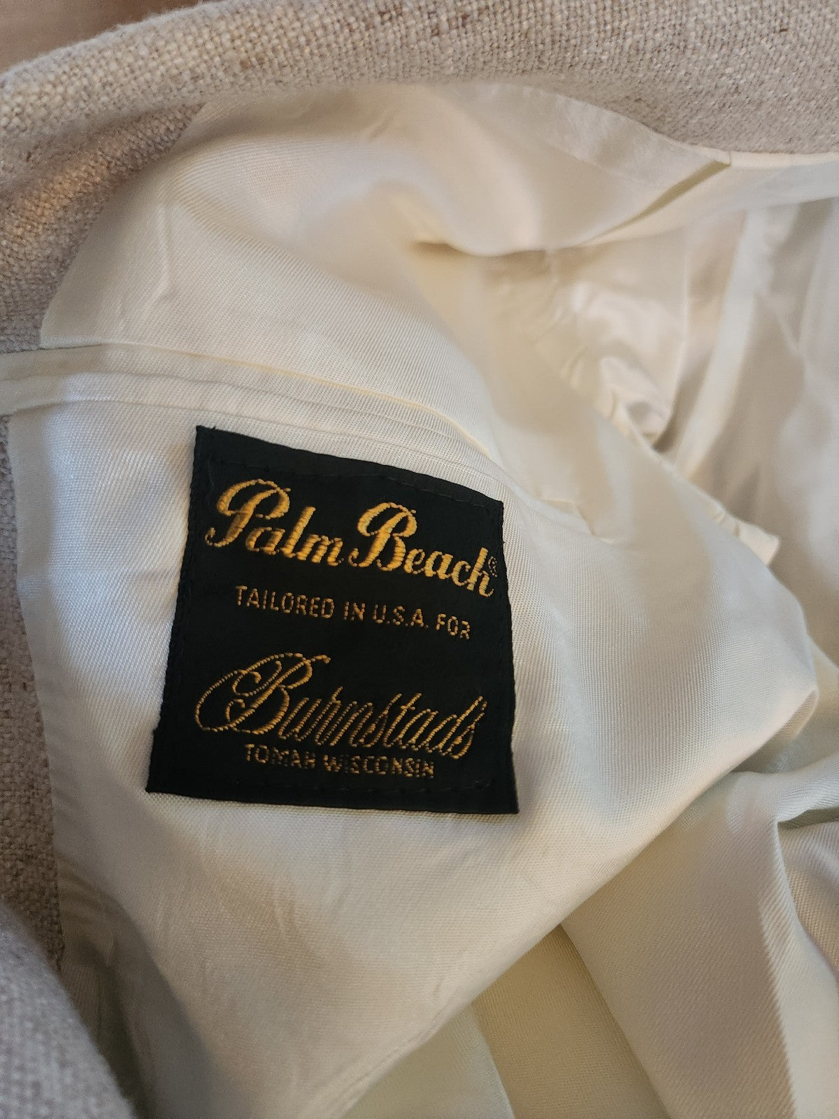 Vintage Cream Two Button Blazer
