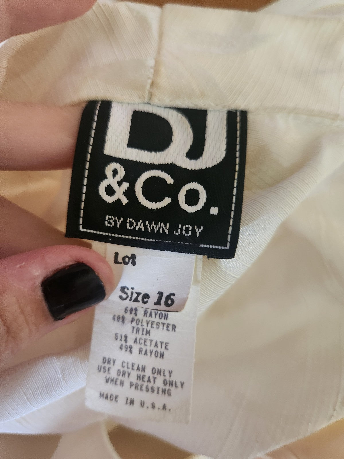 90s Ivory Dress and Jacket