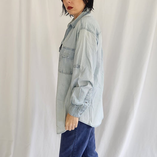 Chambray Button Down Shirt